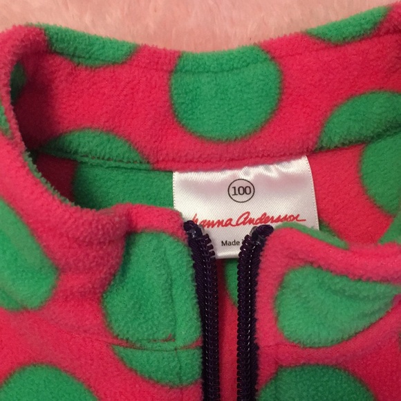 Hanna Andersson fleece pullover size 100 - Picture 2 of 6